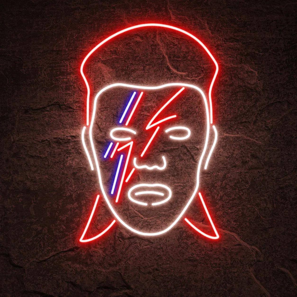 Néon David Bowie - Néon personnalisé NeonStar