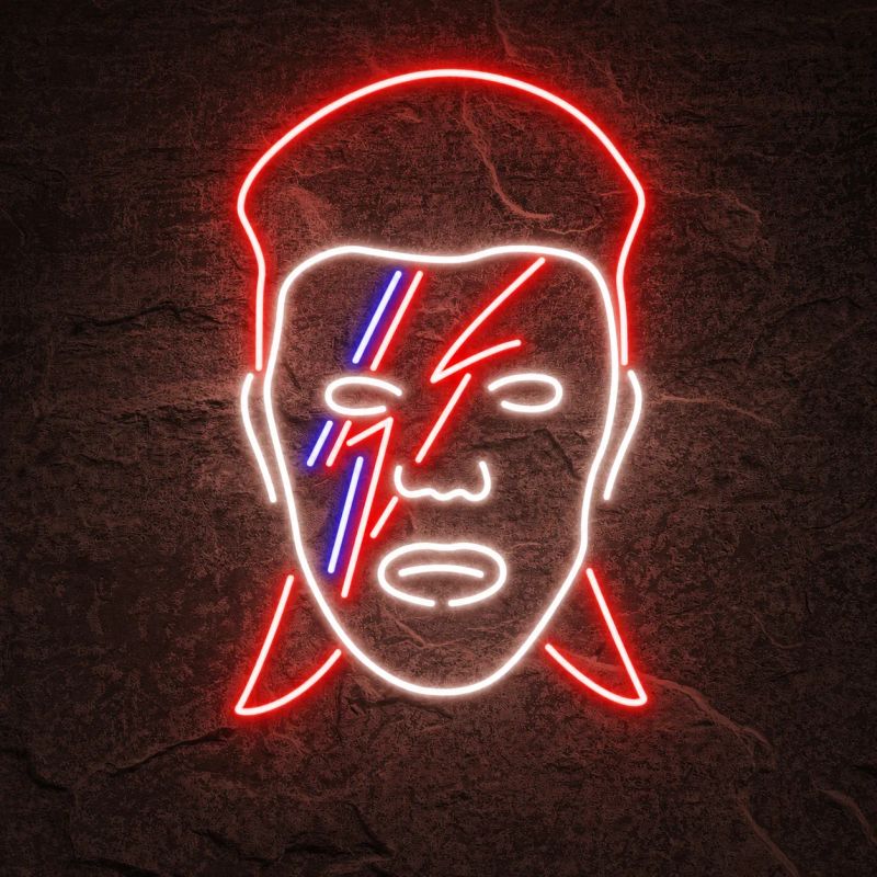 Néon David Bowie - Néon personnalisé NeonStar