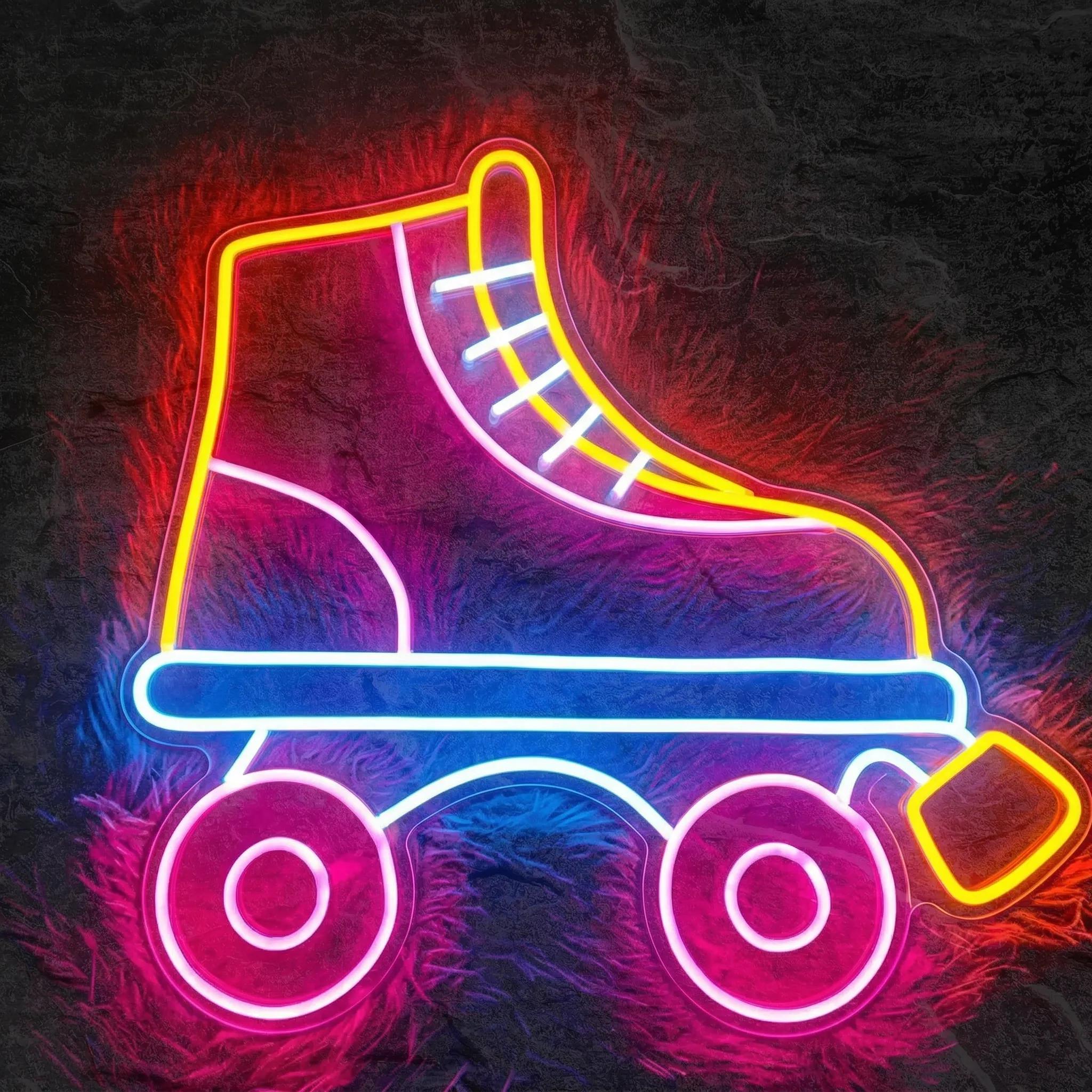Néon Patin à Roulettes - Néon personnalisé NeonStar