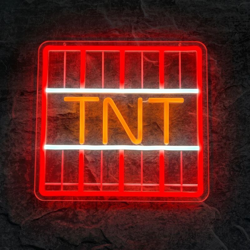 Néon Bloc TNT Minecraft - Néon personnalisé NeonStar