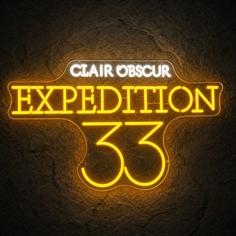 Néon Clair Obscur Expedition 33 - Néon personnalisé NeonStar
