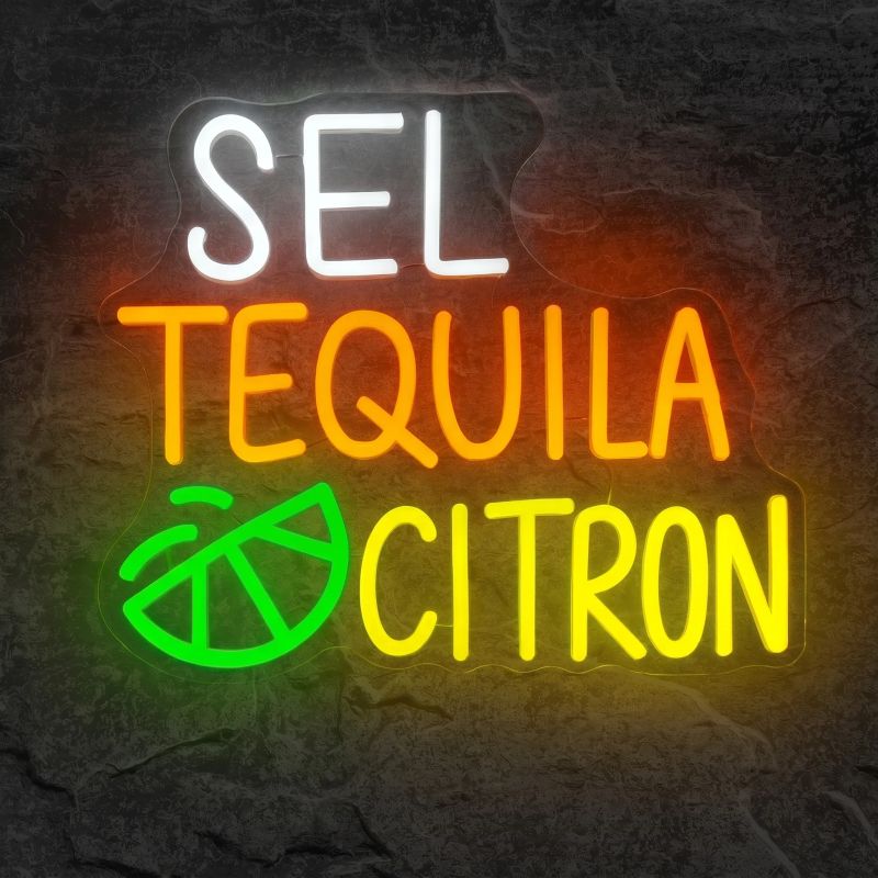 Néon Sel Tequila Citron - Néon personnalisé NeonStar