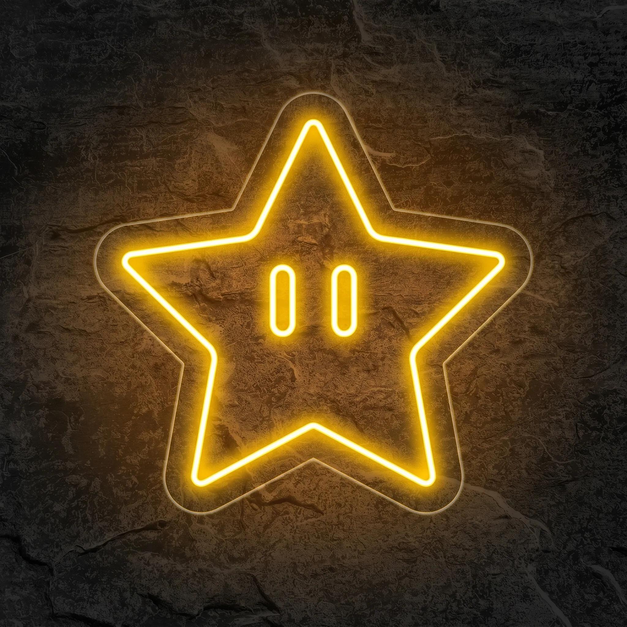 Néon Étoile Gaming - Néon personnalisé NeonStar