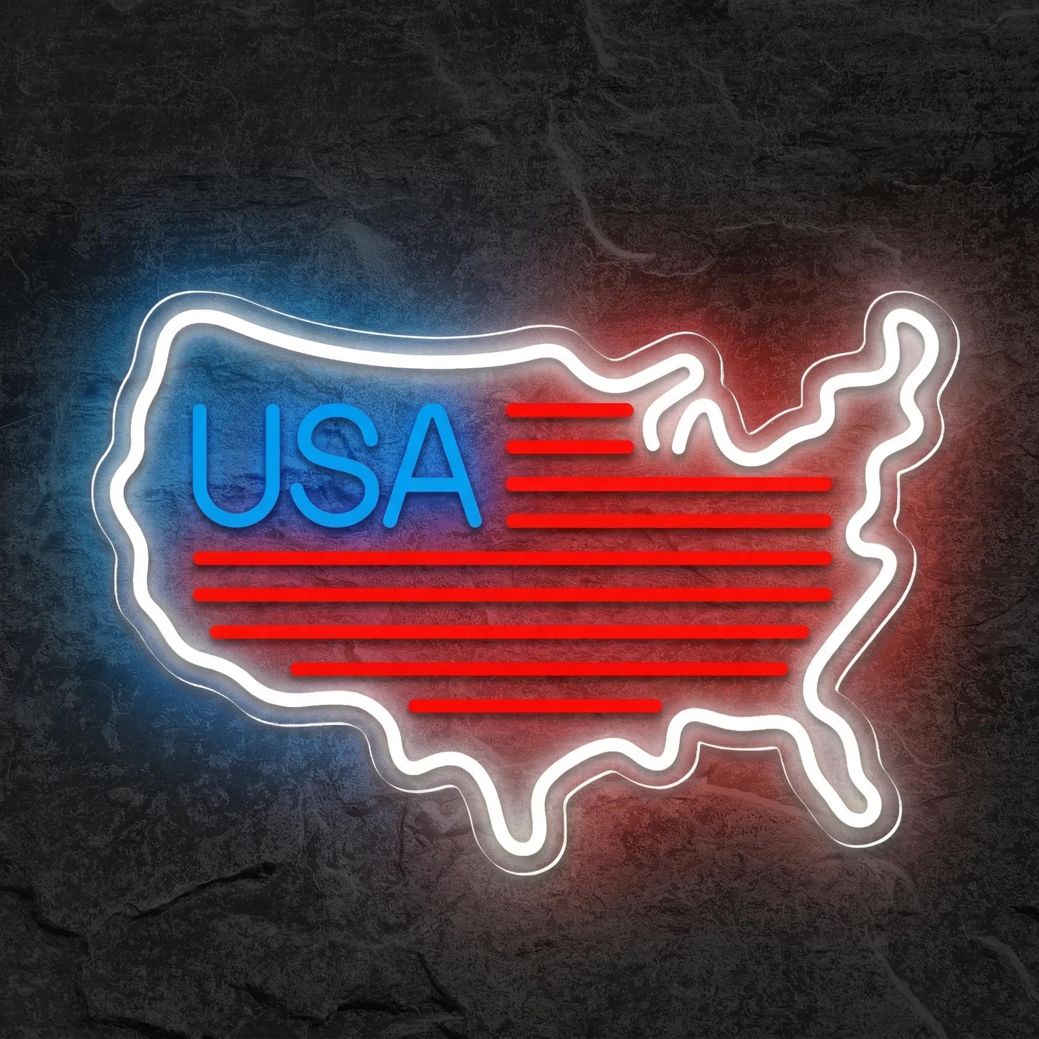 Néon États-Unis - Néon personnalisé NeonStar