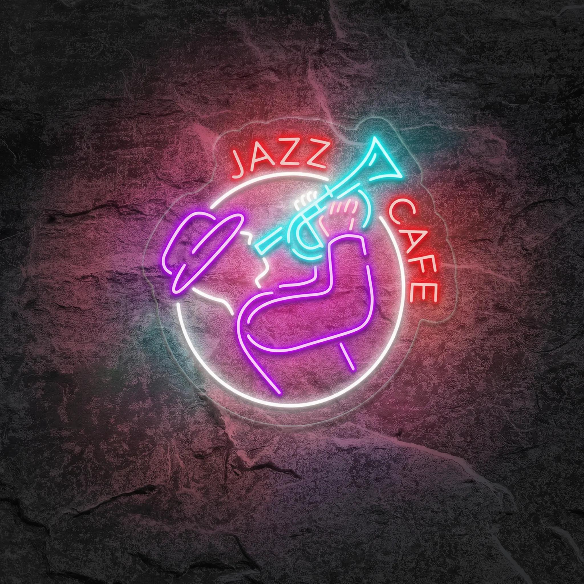 Néon Jazz Cafe - Néon personnalisé NeonStar