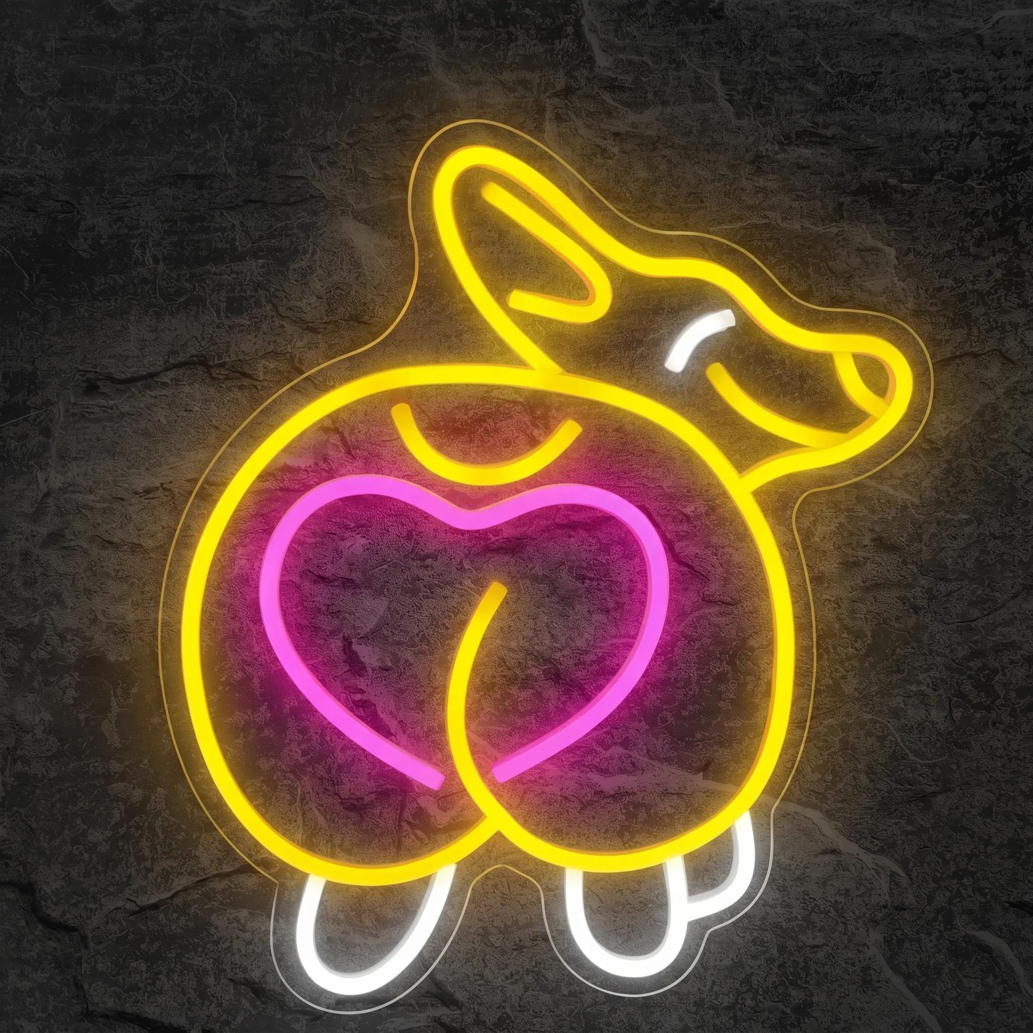 Néon Chien Corgi - Néon personnalisé NeonStar