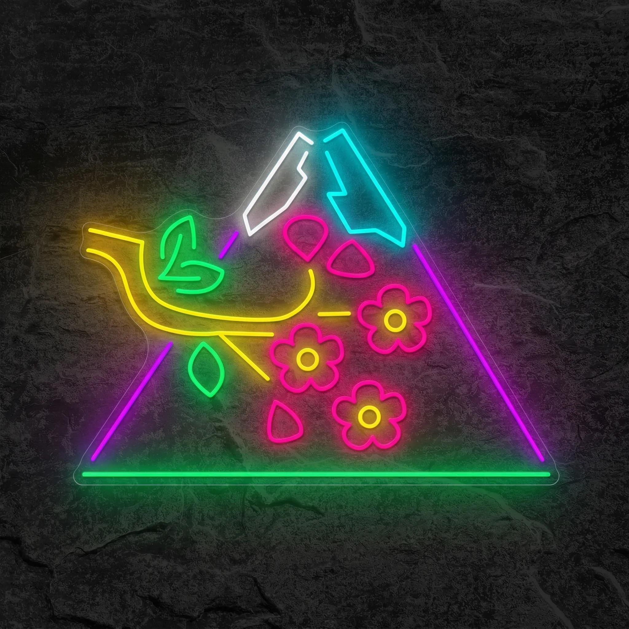 Néon Mont Fuji - Néon personnalisé NeonStar