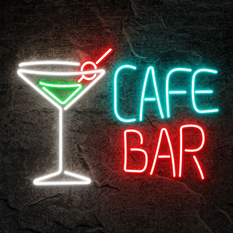 Néon Cocktails Coffee Bar - Néon personnalisé NeonStar