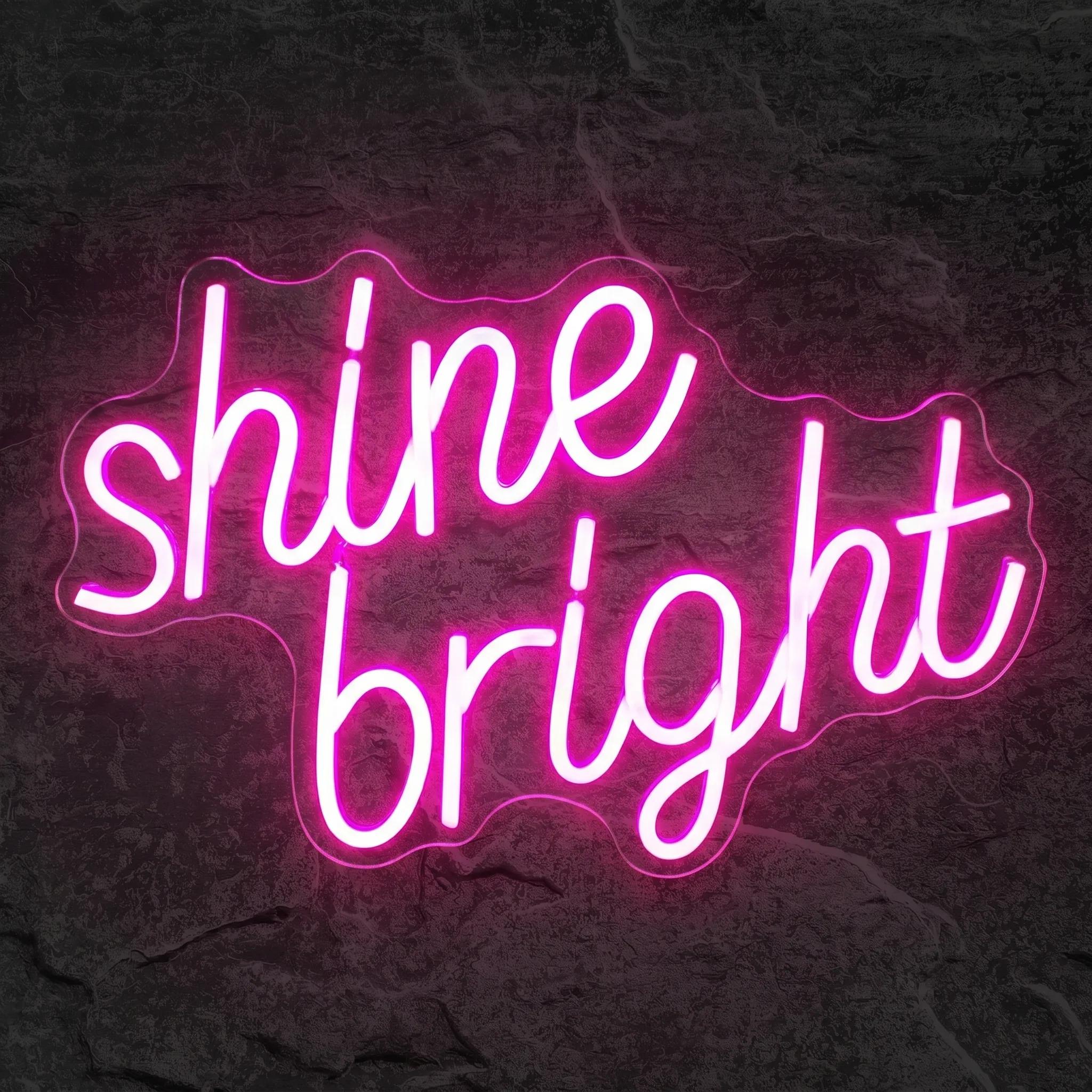Néon Shine Bright - Néon personnalisé NeonStar