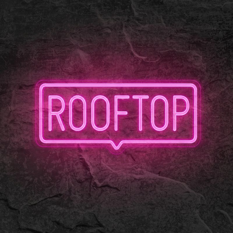 Néon Rooftop - Néon personnalisé NeonStar