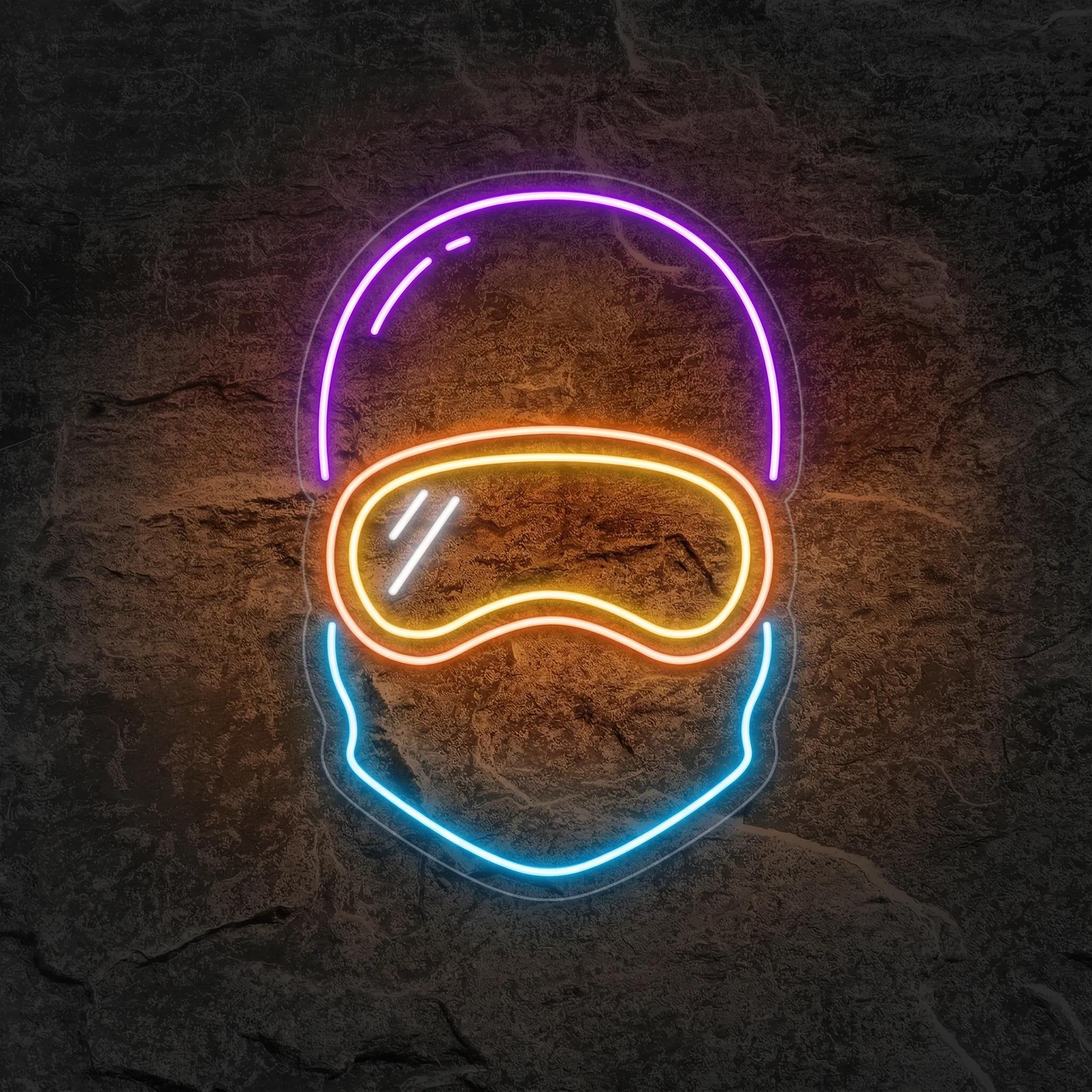 Néon Snowboarder - Néon personnalisé NeonStar