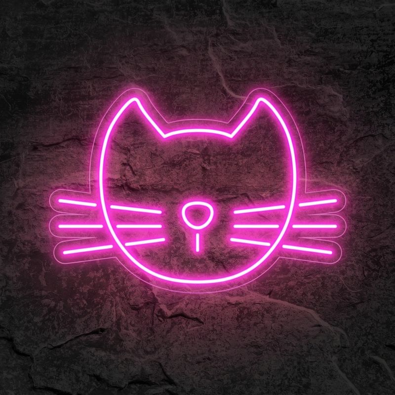 Néon Chat Rose - Néon personnalisé NeonStar