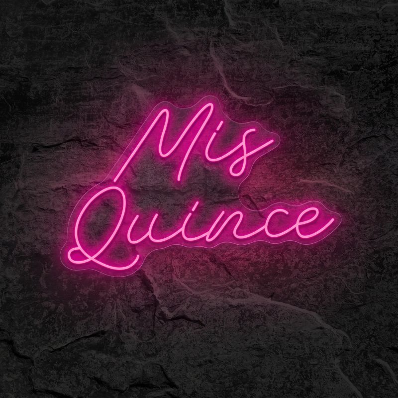 Néon Mis Quince - Néon personnalisé NeonStar