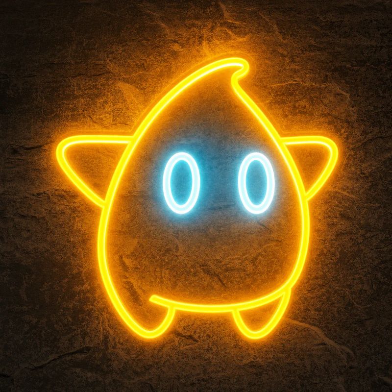 Néon Luma Super Mario Galaxy - Néon personnalisé NeonStar