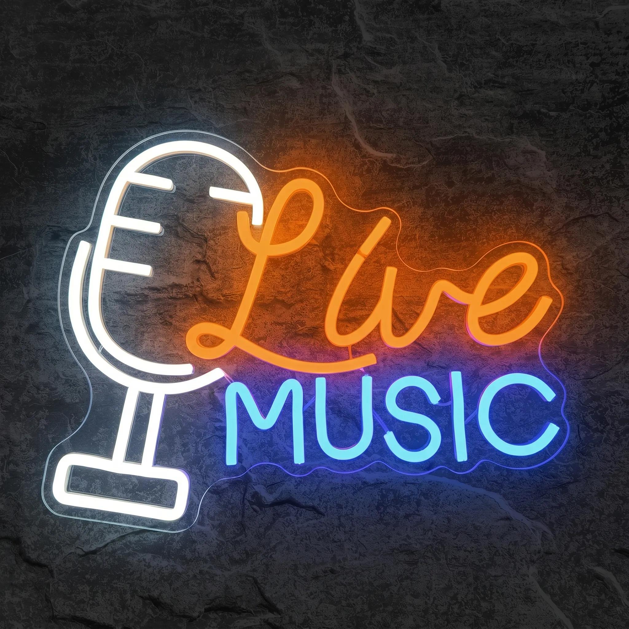 Néon Live Music - Néon personnalisé NeonStar