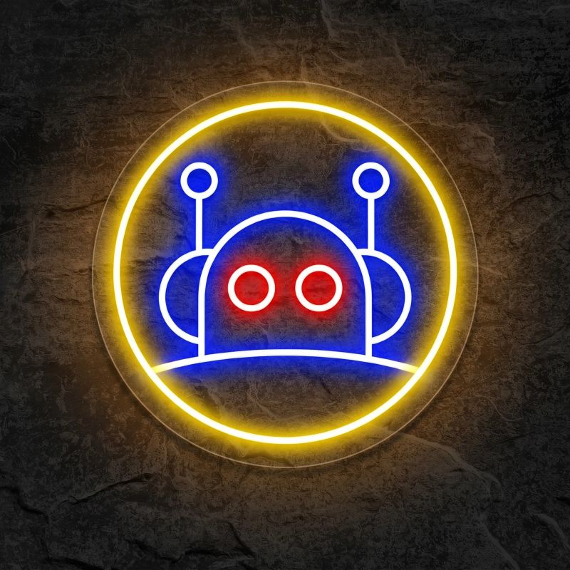 Néon Cochon Robot - Néon personnalisé NeonStar