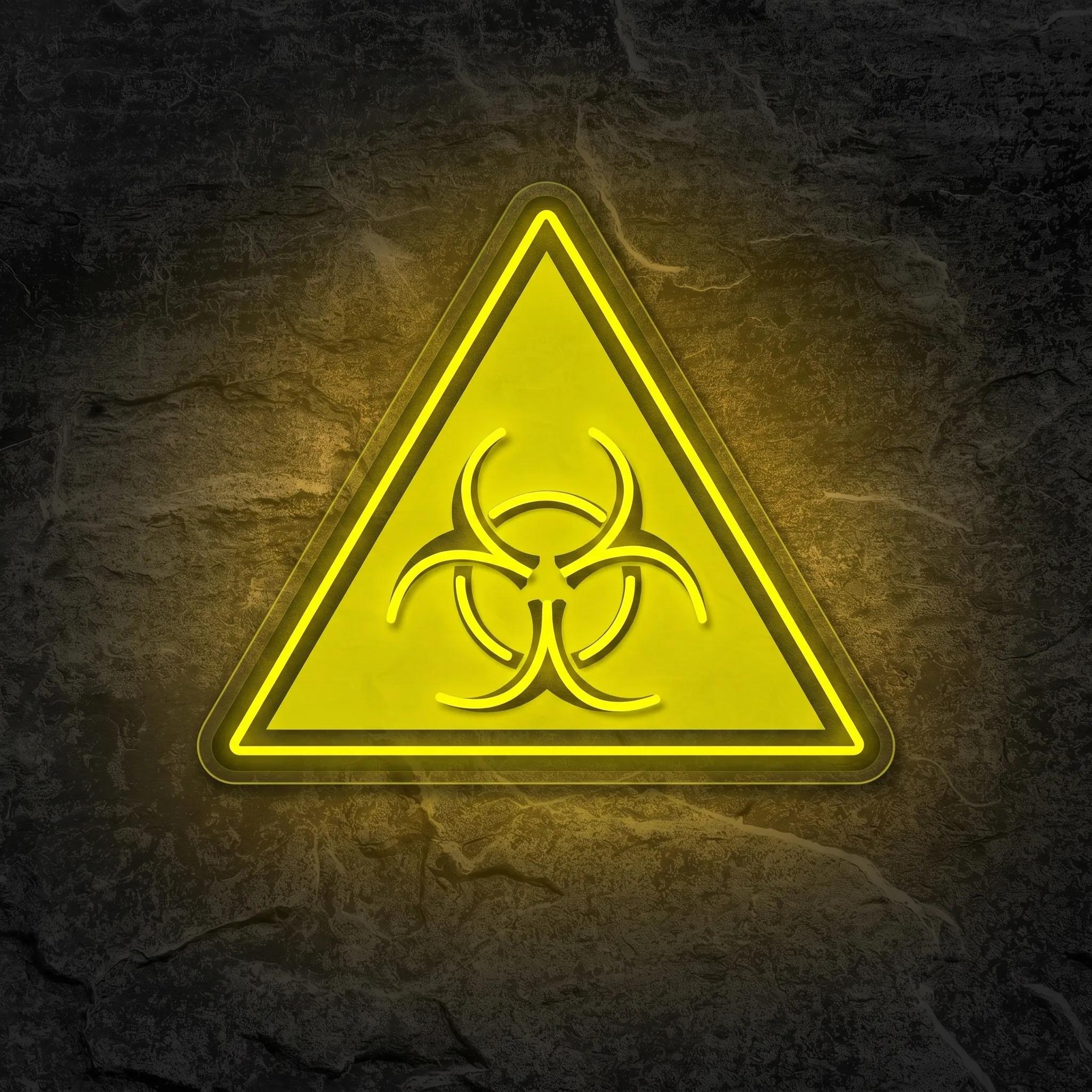 Néon Biohazard - Néon personnalisé NeonStar