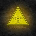 Miniature Néon Biohazard - Néon personnalisé