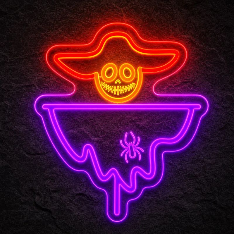 Néon Épouvantail Halloween - Néon personnalisé NeonStar
