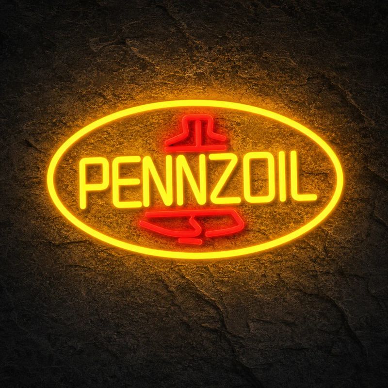 Néon Pennzoil - Néon personnalisé NeonStar