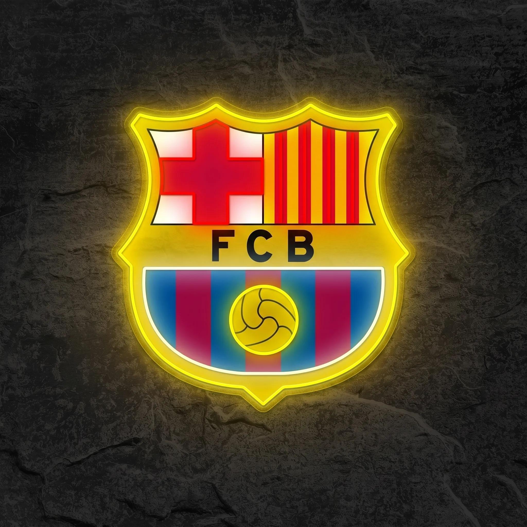 Néon FC Barcelona - Néon personnalisé NeonStar