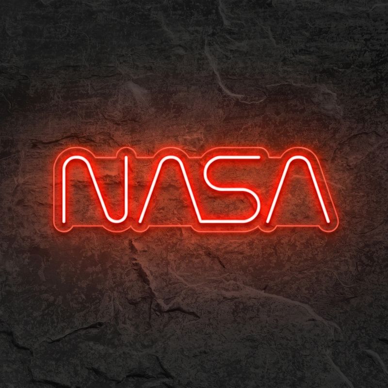 Néon NASA Rouge - Néon personnalisé NeonStar