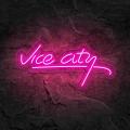 Miniature Néon Vice City Gaming - Néon personnalisé
