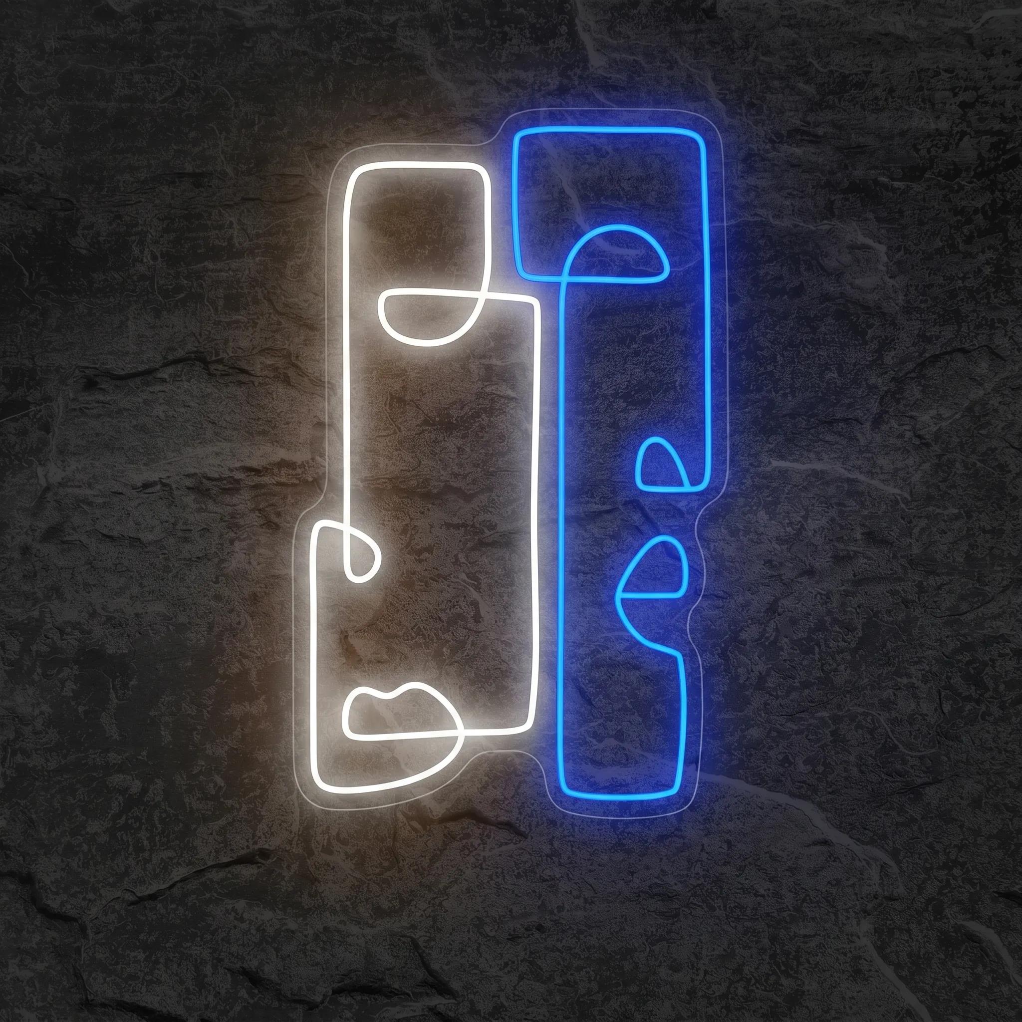 Néon Totem Abstrait - Néon personnalisé NeonStar