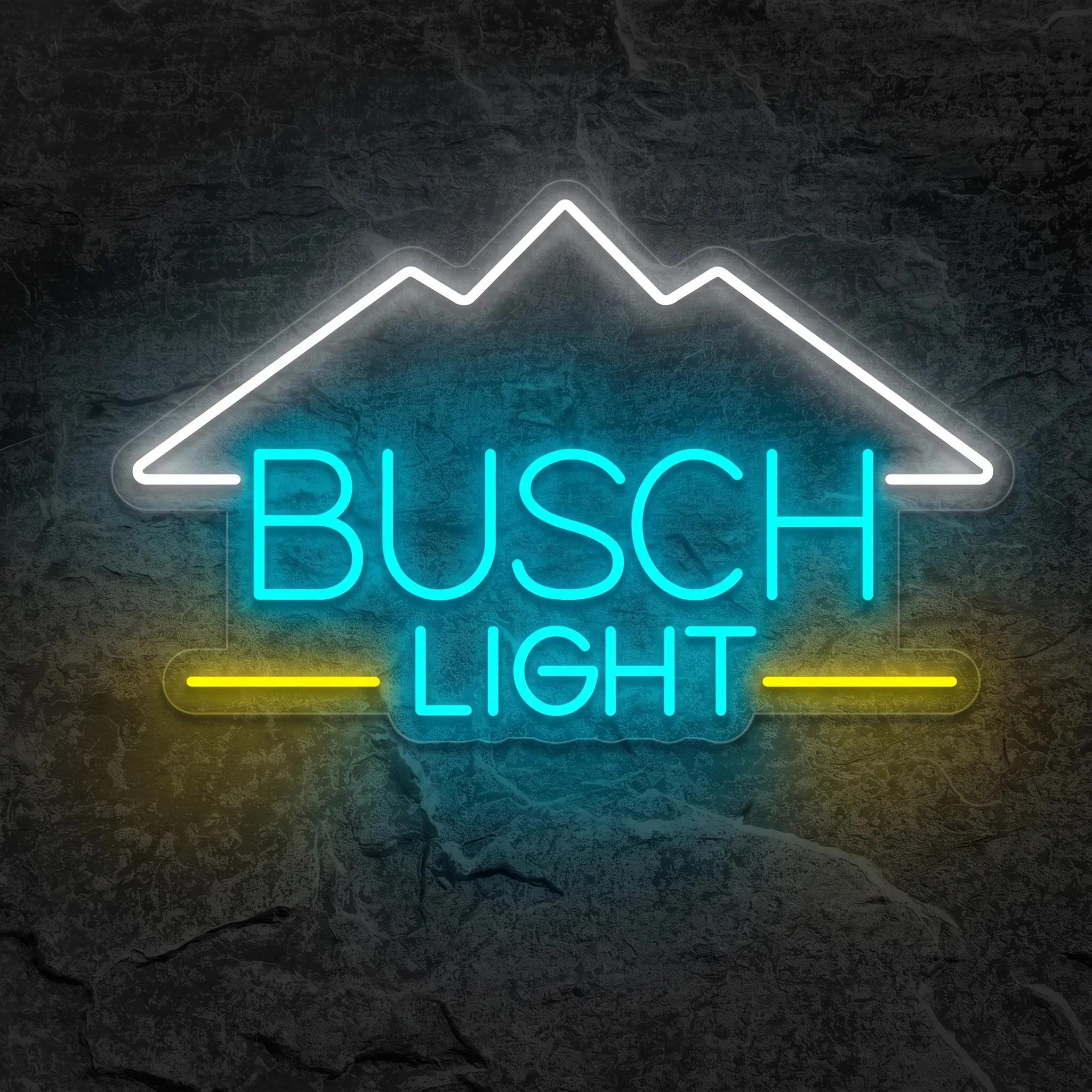 Néon Bar À Bière Vintage Busch - Néon personnalisé NeonStar