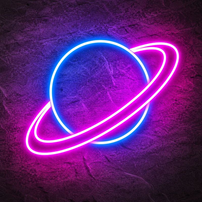 Néon Univers Planète - Néon personnalisé NeonStar