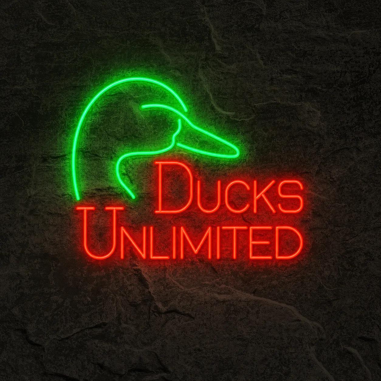 Néon Ducks Unlimited - Néon personnalisé NeonStar