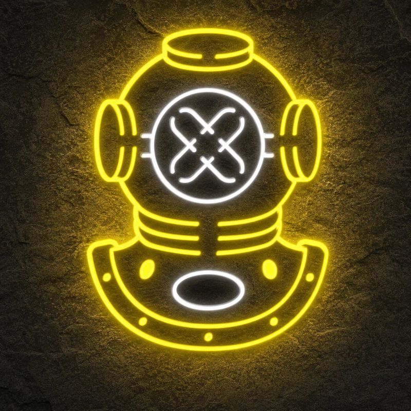 Néon Casque de Plongée - Néon personnalisé NeonStar