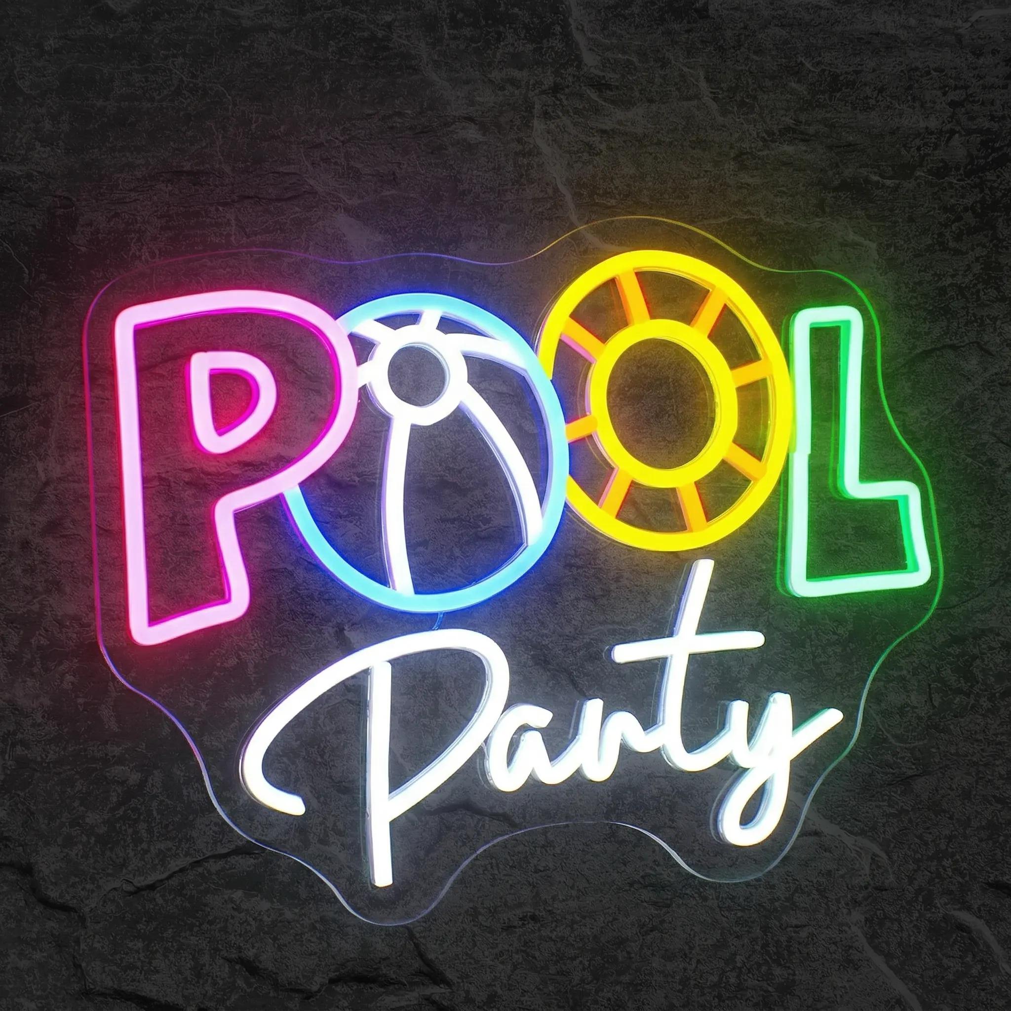 Néon Pool Party - Néon personnalisé NeonStar