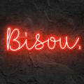 Miniature Néon Bisou - Néon personnalisé