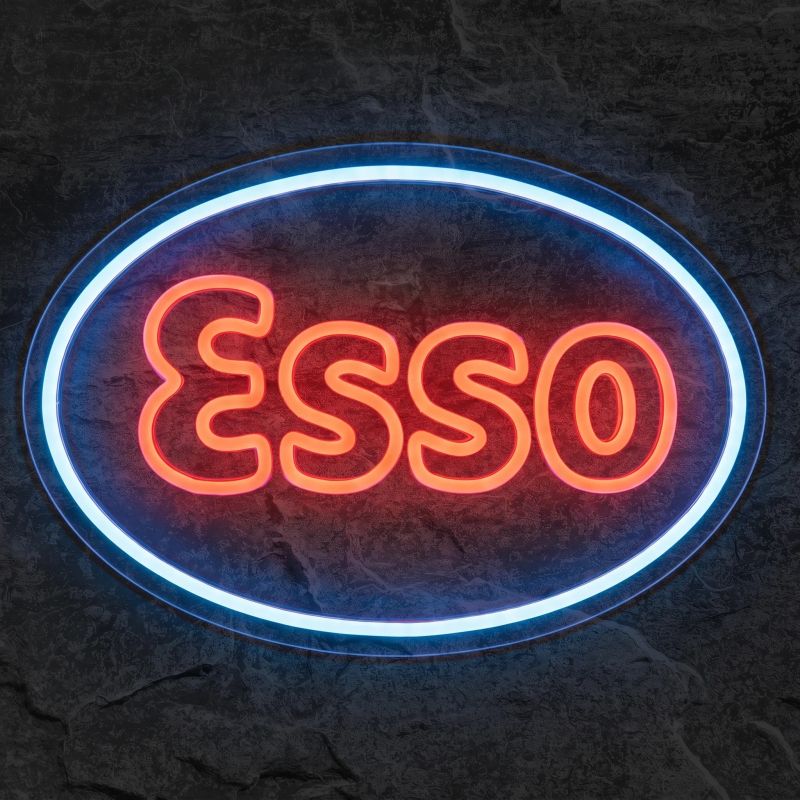 Néon Logo Esso - Néon personnalisé NeonStar