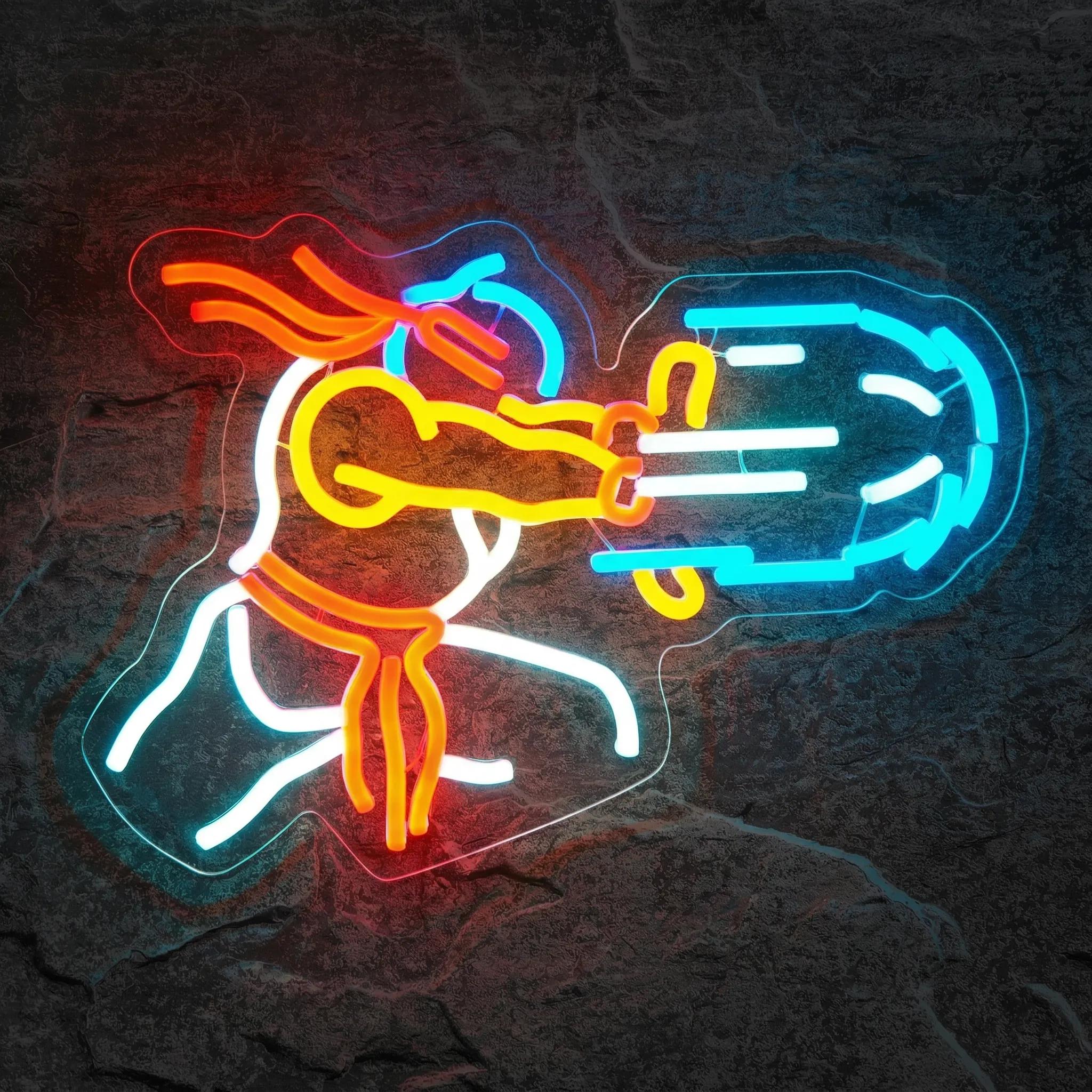 Néon Street Fighter Hadoken - Néon personnalisé NeonStar