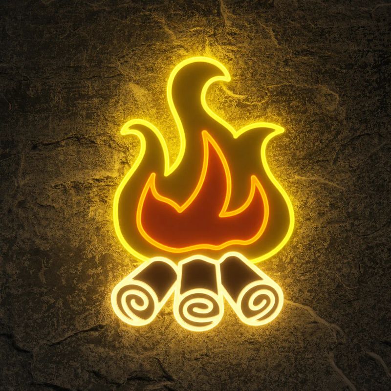 Néon Feu de camp - Néon personnalisé NeonStar