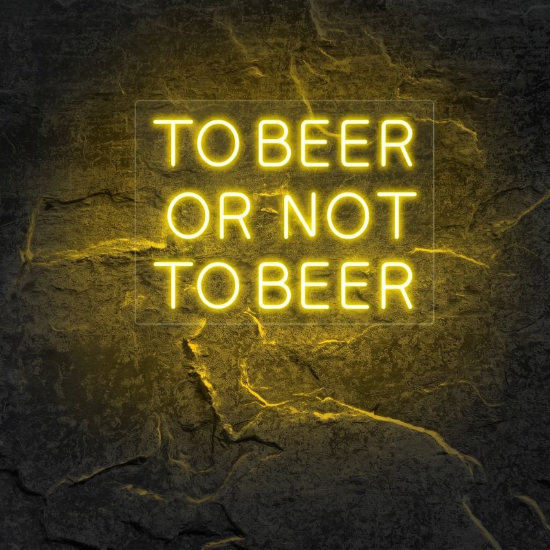 Néon To Beer Or Not To Beer - Néon personnalisé NeonStar