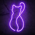 Miniature Néon Chat Silhouette - Néon personnalisé