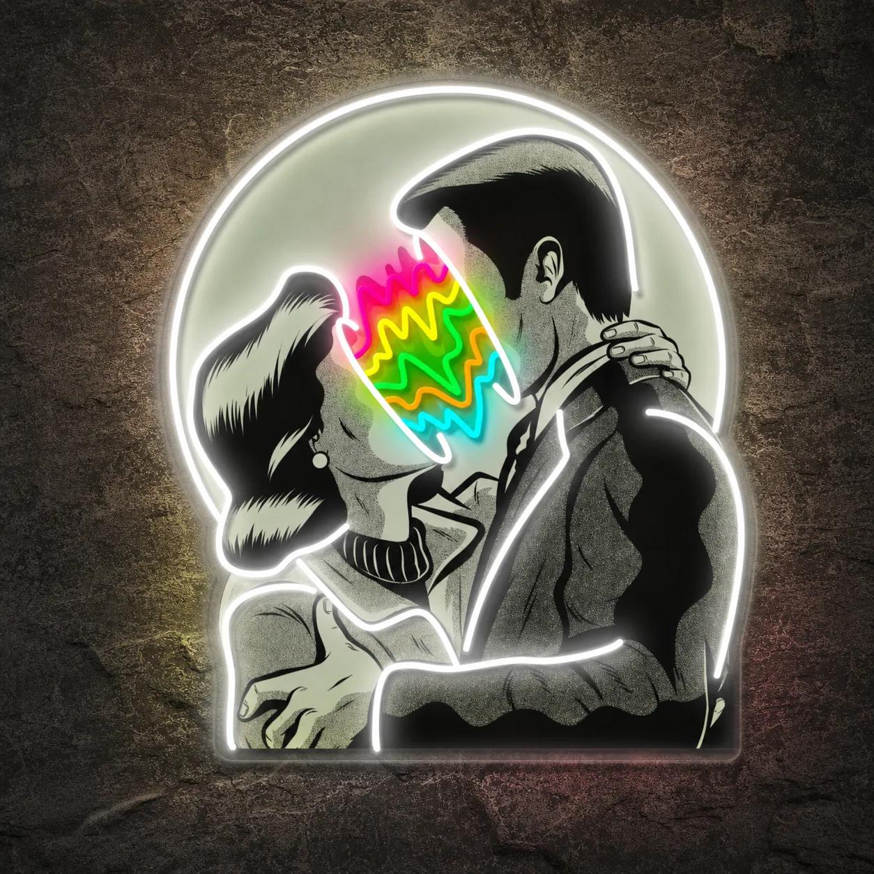 Néon Couple Amoureux - Néon personnalisé NeonStar