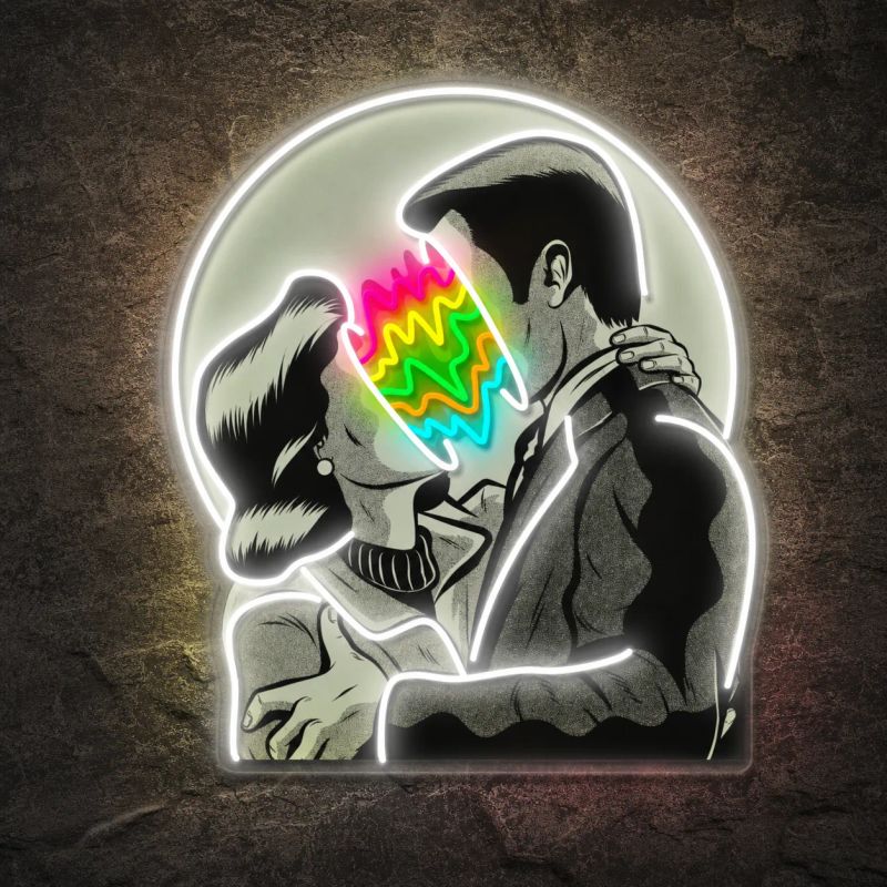 Néon Couple Amoureux - Néon personnalisé NeonStar