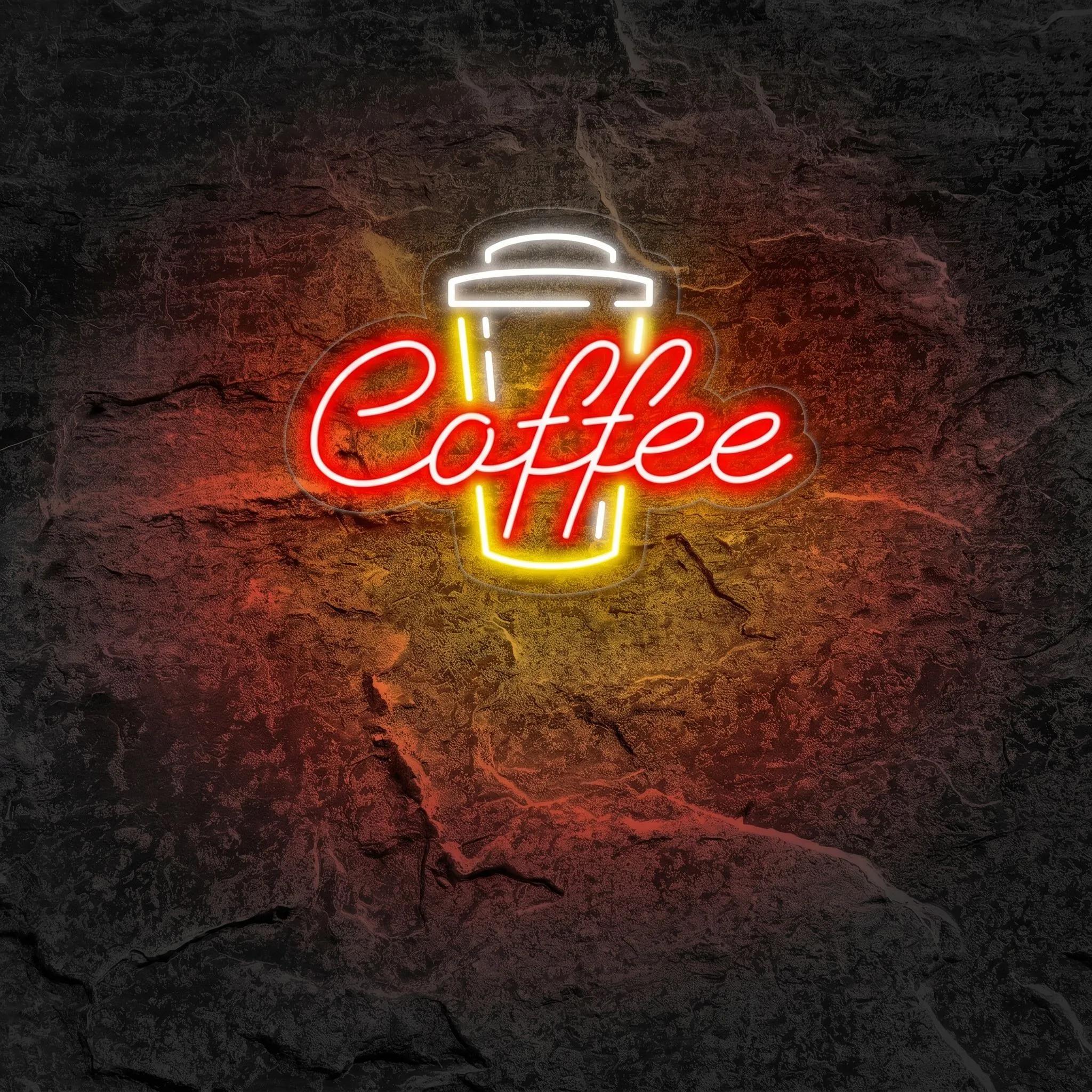 Néon Tasse à Café Coffe - Néon personnalisé NeonStar