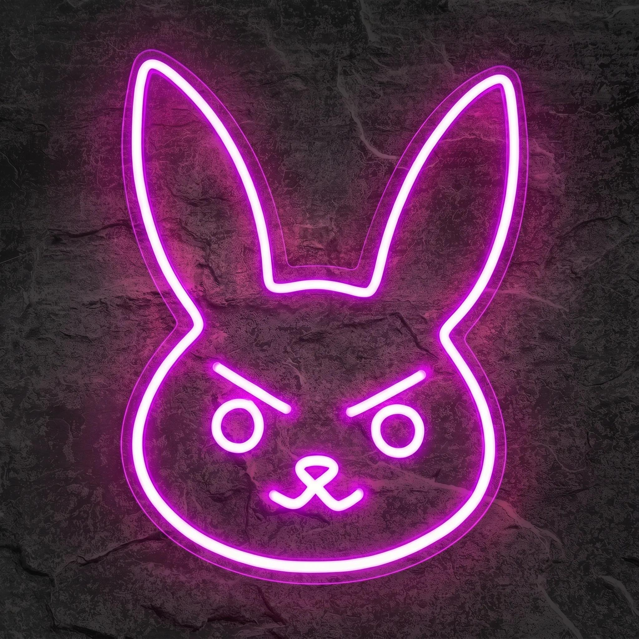Néon D.Va Bunny - Néon personnalisé NeonStar