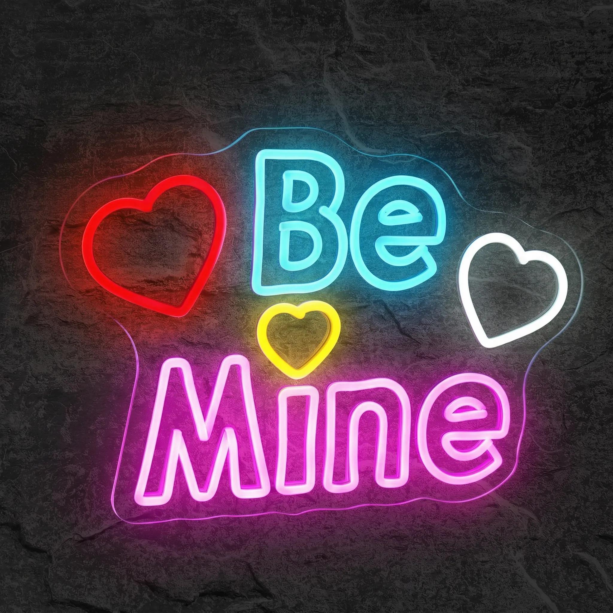 Néon Be Mine - Néon personnalisé NeonStar