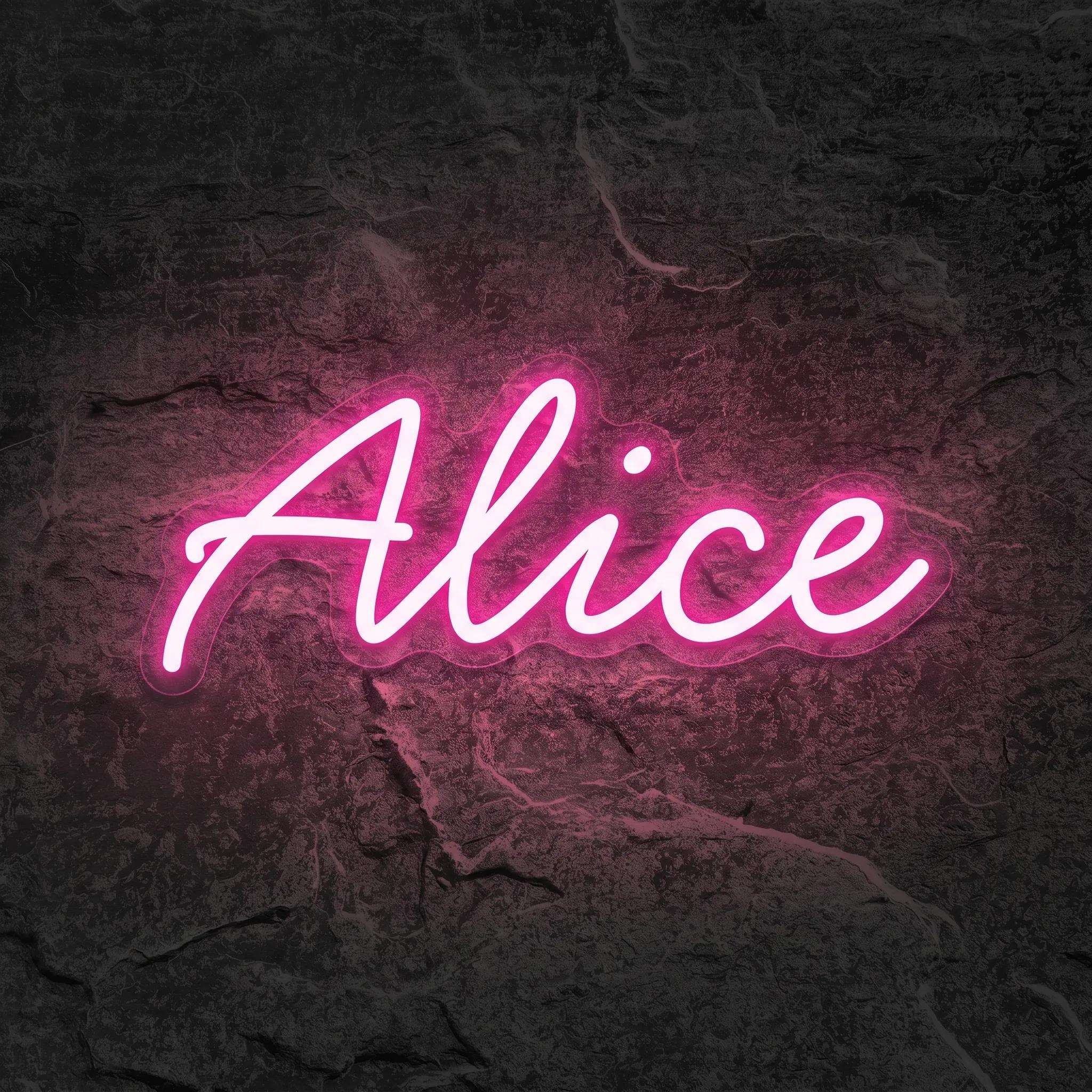 Néon Alice - Néon personnalisé NeonStar