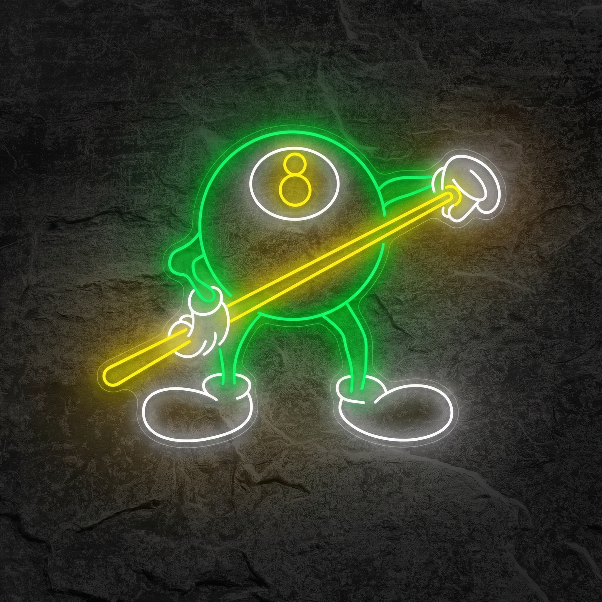 Néon Homme de billard - Néon personnalisé NeonStar
