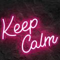 Miniature Néon Keep Calm - Néon personnalisé