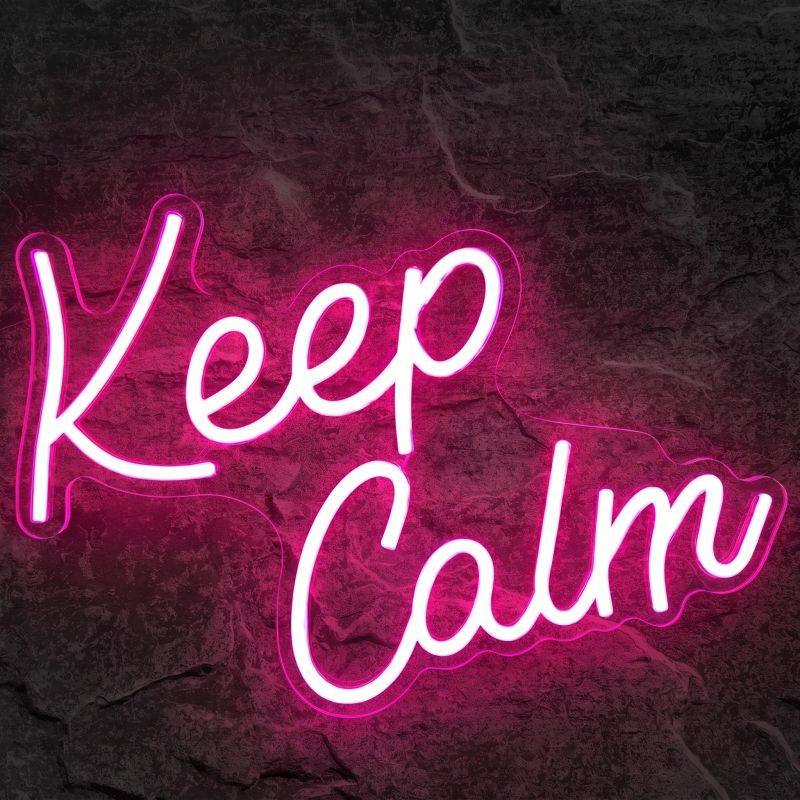 Néon Keep Calm - Néon personnalisé NeonStar