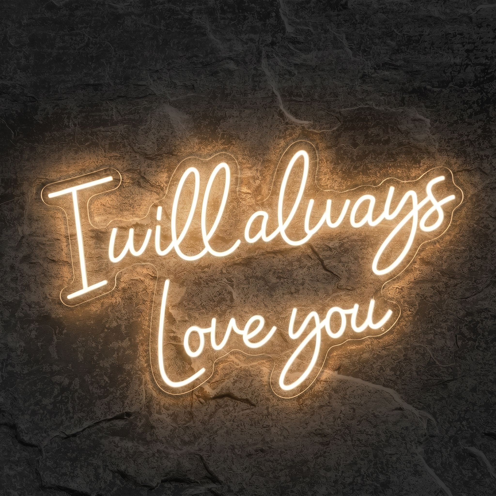 Néon I Will Always Love You - Néon personnalisé NeonStar