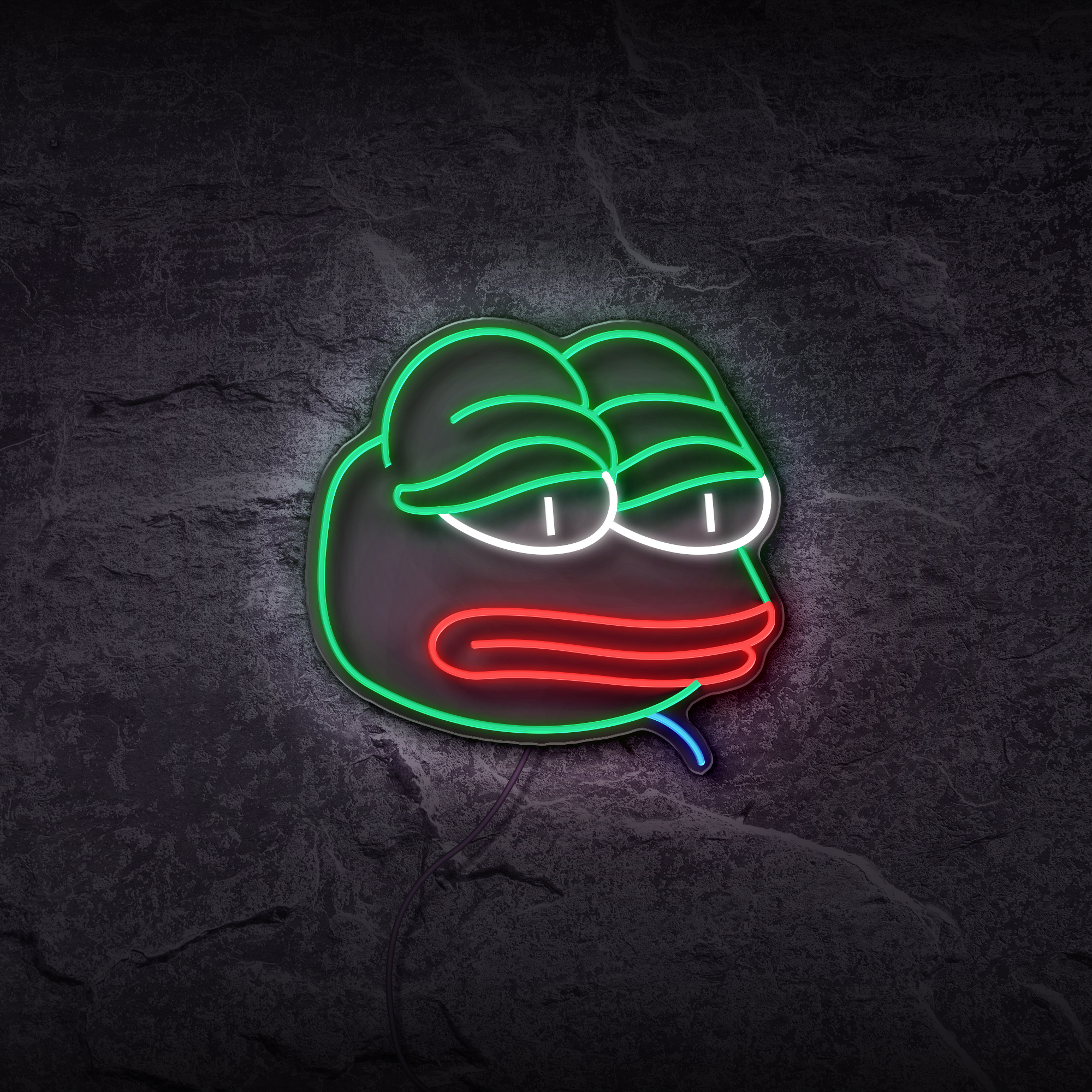 SAD PEPE  - Néon personnalisé NeonStar
